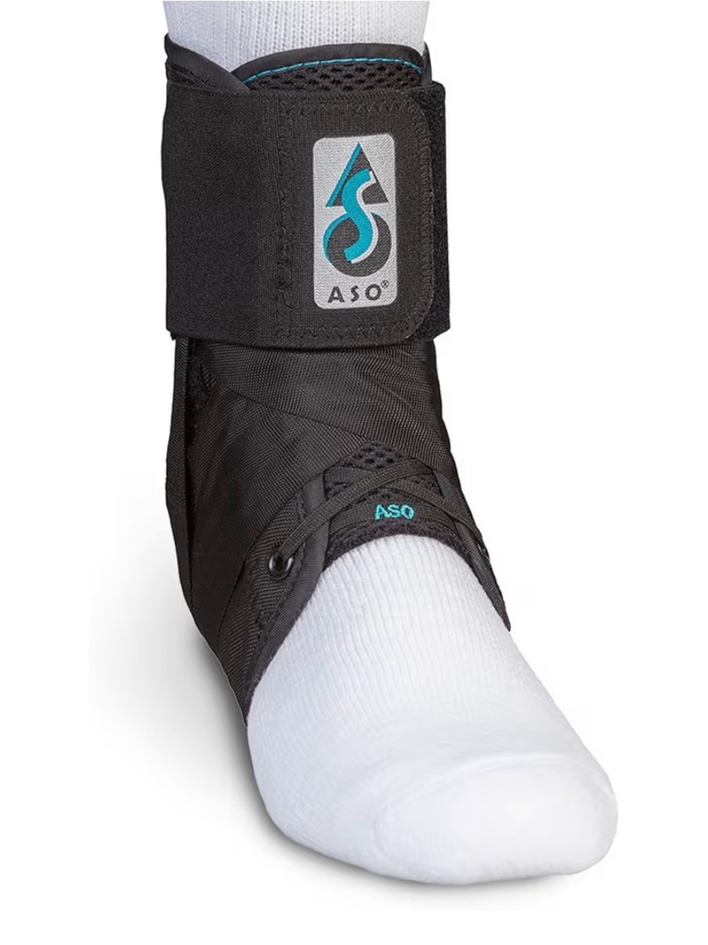 Black Ankle Support Brace